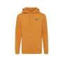 IQONIQ Jasper gerecycled katoen hoodie, sundial oranje (S)
