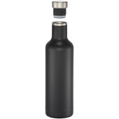 Pinto 750 ml koper vacuüm geïsoleerde drinkfles - Zwart
