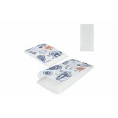 Papieren zak 50g/m² 15 x 7 x 36cm - Wit