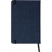 Denim notitieboekje A5 Alfred blauw