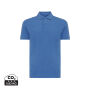 IQONIQ Yosemite gerecycled katoen pique polo, heather blue (XS)