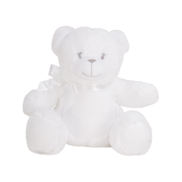 Knuffel print me White teddy One Size Knuffel print me White teddy One Size