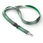 Afneembare polyester keycord met reflecterende overlay