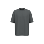 Ecologisch oversized uniseks T-shirt French Terry Iron Grey XS Ecologisch oversized uniseks T-shirt French Terry Iron Grey XS