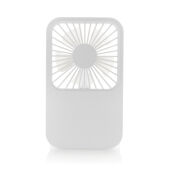 Aervina RCS rplastic herlaadbare bureauventilator, wit