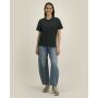 Reeser - Heavy gerecycled katoen blend T-overhemd met een modern look - Black (3XL)