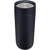 Camden 350 ml RCS-gecertificeerde roestvrijstalen tumbler met keramische binnenlaag - Marineblauw