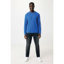 IQONIQ Zion gerecycled katoen sweater, royal blue (L)