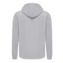 Iqoniq Trivor gerecycled polyester fleece hoodie, storm grey (XL)
