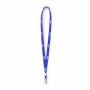 Polyester tubulaire keycord met metalen klem