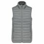 Ladies' lightweight sleeveless down jacket marl silver XXL