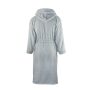 Bathrobe Hooded Silver Grey, L/XL, 420 gr/m²