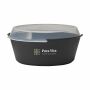 CirculBowl with Lid 1200ml - zwart