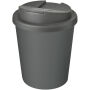 Americano® Espresso Eco 250 ml gerecyclede beker met knoeibestendig deksel - Grijs