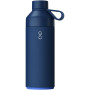 Big Ocean Bottle 1000 ml vacuümgeïsoleerde waterfles - Oceaan blauw