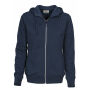 Printer Overhead Lady full zip hoody Navy 3XL