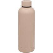 Spring 500 ml RCS-gecertificeerde gerecyclede roestvrijstalen koperen vacuümgeïsoleerde fles - Bleekroze Spring 500 ml RCS-gecertificeerde gerecyclede roestvrijstalen koperen vacuümgeïsoleerde fles - Bleekroze