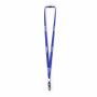 Polyester tubulaire keycord met metalen klem