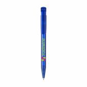 transparant donkerblauw