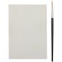 Quell kleurboek en waterpenseelset - Wit