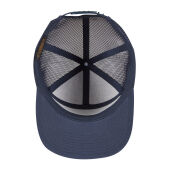 7 Panel Classic Trucker Cap - Black/Black - One Size