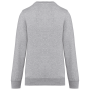 Day To Day sweater zakje met contrasterende rits Oxford Grey / Black XS