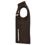 Workwear Softshell Vest - COLOR - brown/stone S