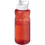 H2O Active® Eco Big Base 1 l drinkfles met tuitdeksel - Rood/Wit