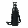 TIKSI - Dubbelwandige drinkfles 700ml - Zwart
