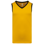 Basketbalshirt voor heren Sporty Yellow / Black S