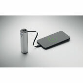 POWERTUBE - Powerbank 5000mAh PD 20W - Mat Zilver