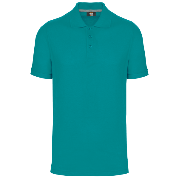 Polo korte mouwen Teal Blue S Polo korte mouwen Teal Blue S