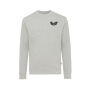 IQONIQ Denali gerecycled katoen sweater ongeverfd, heather grey (5XL)