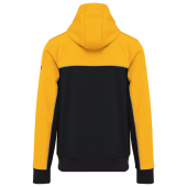 3-laags unisex softshelljas Black / Yellow XS