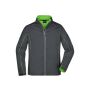Men's Zip-Off Softshell Jacket iron-grey/green XXL
