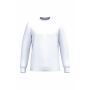 Gerecycled uniseks sweater met ronde hals white XS Gerecycled uniseks sweater met ronde hals white XS