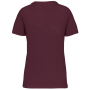 Dames-T-shirt BIO150 IC V-hals Wine XS