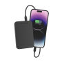 Urban Vitamin Richmond RCS rplastic/alu 5000 mAh powerbank, zwart