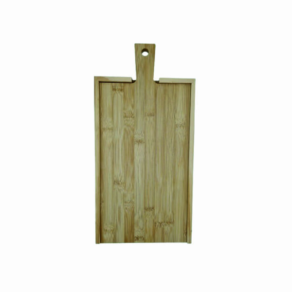 Wijnkist met schuifdeksel plank 2-vaks Wijnkist met schuifdeksel plank 2-vaks