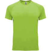 Bahrain kortärmad funktions T-shirt för barn - Lime / Green Lime - 12