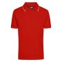 Men's Polo tomato/white 3XL