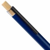 Gerecyclede aluminium balpen Maren zwart