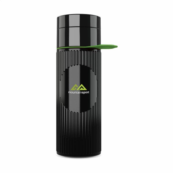 Join The Pipe Atlantis Ring Bottle Black 500 ml - schwarz/dunkel grün Join The Pipe Atlantis Ring Bottle Black 500 ml - schwarz/dunkel grün