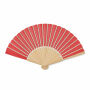 FANNY PAPER - Waaier bamboe - Rood