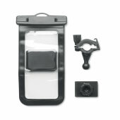 SOSTENER - Telefoonhouder fietshoesje van PVC - Zwart
