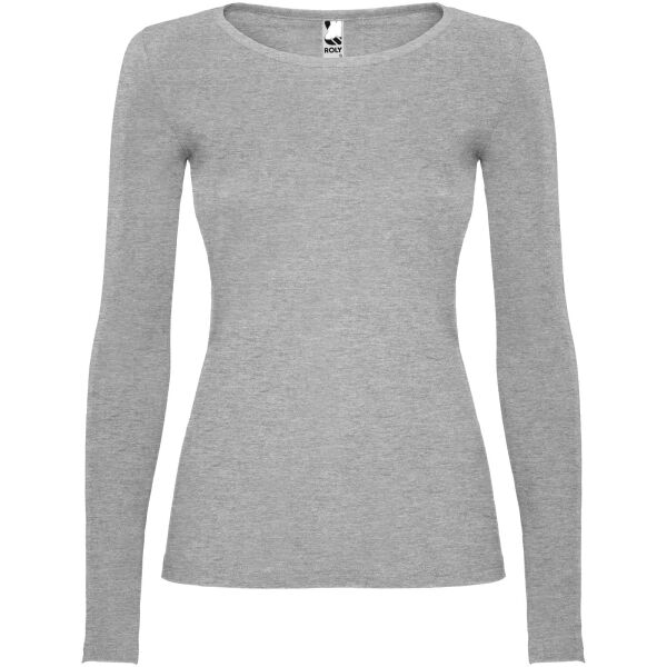Extreme long sleeve women's t-shirt - Marl Grey - 3XL