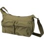 Calli 13" GRS laptoptas van gerecycled nylon - Bosgroen