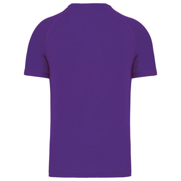 Heren-sport-t-shirt V-hals Violet XS