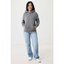 IQONIQ Yengo recycled katoen hoodie met steekzakken, light heather anthracite (L)