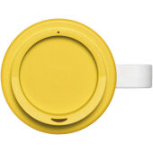 Brite Americano® grande 350 ml geïsoleerde beker - Wit/Geel